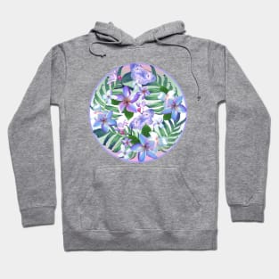 Ombre' Plumerias Hoodie